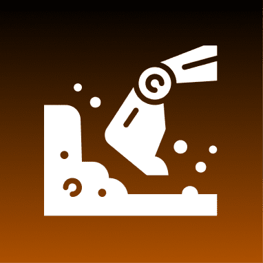 Construction machinery symbol illustration